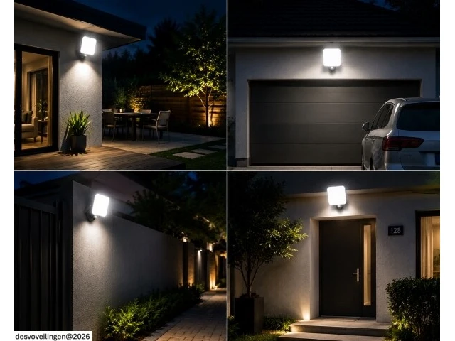 10 x led frameless floodlight 20w – 6400k koud wit – ip66 – pegasus-20 - afbeelding 4 van  6