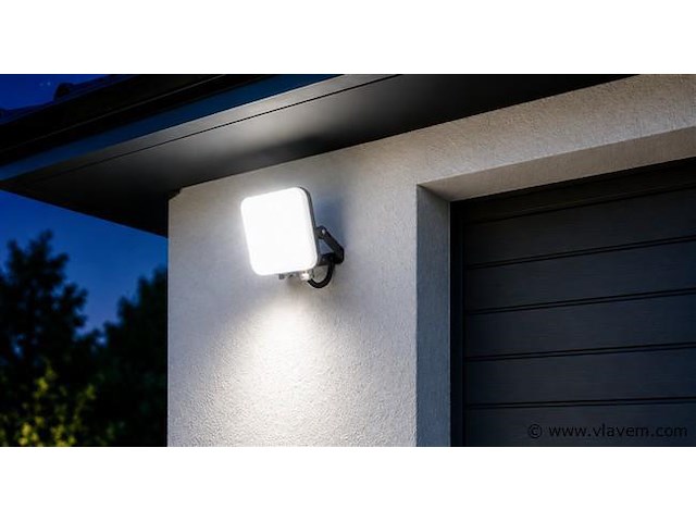 10 x led frameless floodlight 20w – 6400k koud wit – ip66 – pegasus-20 - afbeelding 1 van  5