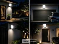 10 x led frameless floodlight 20w – 6400k koud wit – ip66 – pegasus-20 - afbeelding 4 van  6