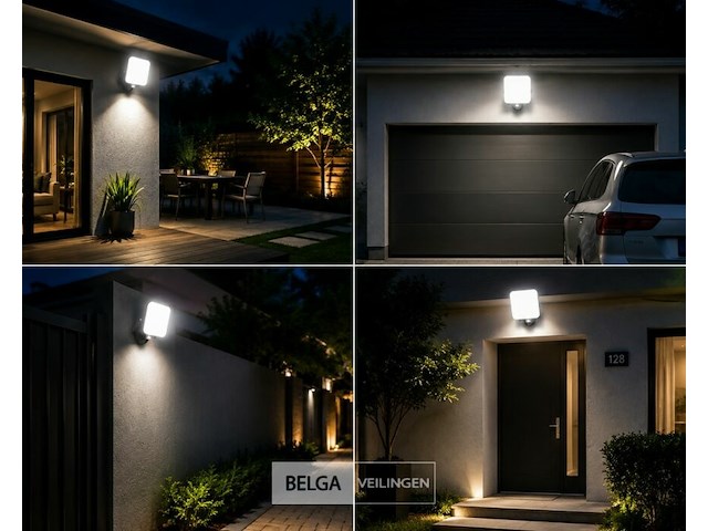 10 x led frameless floodlight 30w – 6400k koud wit – ip66 – pegasus-30 - afbeelding 4 van  6