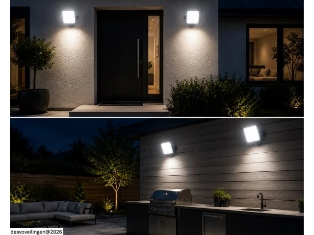 10 x led frameless floodlight 50w – 6400k koud wit – ip66 – pegasus-50 - afbeelding 4 van  6