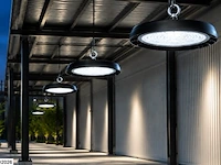 10 x led highbay ufo – 100w – 6400k koud wit – ip65 – agora-100 - afbeelding 4 van  6