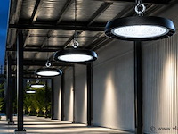 10 x led highbay ufo – 100w – 6400k koud wit – ip65 – agora-100 - afbeelding 3 van  5