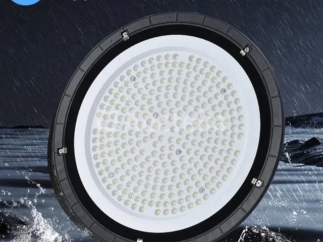 10 x led highbay ufo – 180w – 6500k koud wit – ip65 – agree-180 - afbeelding 1 van  5