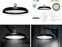 10 x led highbay ufo – 200w – 6400k koud wit – ip65 – agora-200 - afbeelding 6 van  6