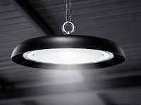 10 x led highbay ufo – 200w – 6400k koud wit – ip65 – agora-200 - afbeelding 1 van  5