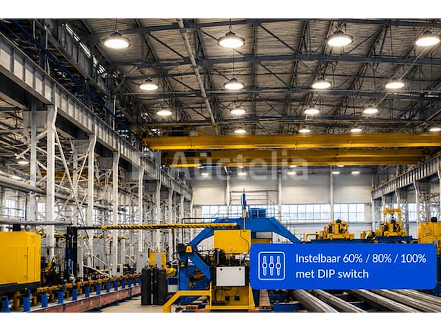 10 x led highbay ufo pro 200w – instelbaar 60% / 80% / 100% – 4000k – web-200 - afbeelding 4 van  5