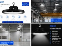 10 x led highbay ufo pro 200w – instelbaar 60% / 80% / 100% – 6500k – web-200 - afbeelding 7 van  7