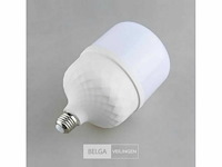 10 x led lamp – e27 – 48w – 6500k koud wit – ip20 - afbeelding 3 van  4