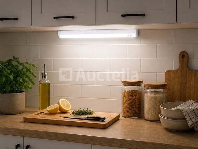 10 x led onderbouw lamp 10w – 6400k koud wit - wit – 90cm – ip20 – sigma-10 - afbeelding 2 van  5