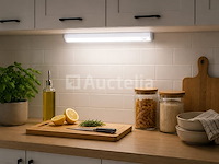 10 x led onderbouw lamp 10w – 6400k koud wit - wit – 90cm – ip20 – sigma-10 - afbeelding 2 van  5