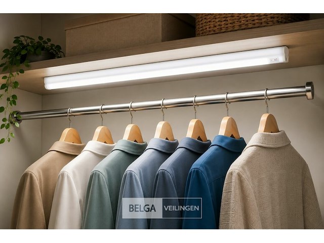 10 x led onderbouw lamp 14w – 6400k koud wit - wit – 120cm – ip20 – sigma-14 - afbeelding 3 van  6