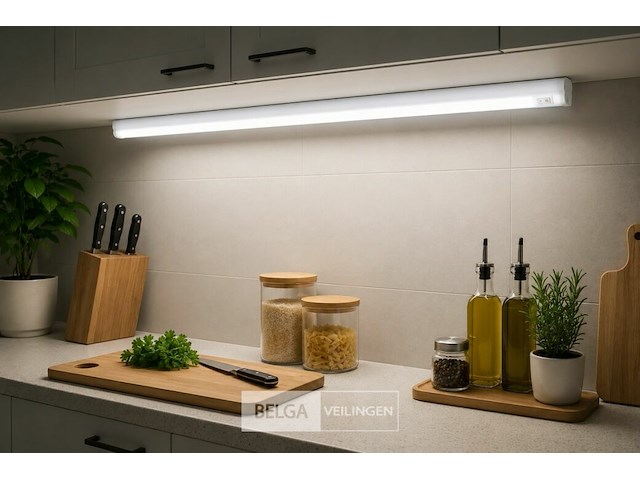10 x led onderbouw lamp 14w – 6400k koud wit - wit – 120cm – ip20 – sigma-14 - afbeelding 4 van  6