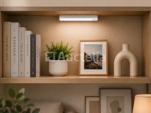 10 x led onderbouw lamp 4w – 6400k koud wit - wit – 30cm – ip20 – sigma-4 - afbeelding 4 van  5