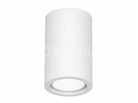 10 x led opbouw spot 5w – 4200k neutraal wit - wit – ip20 – sandra-5/xl - afbeelding 2 van  5