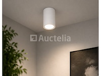 10 x led opbouw spot 5w – 4200k neutraal wit - wit – ip20 – sandra-5/xl - afbeelding 5 van  5