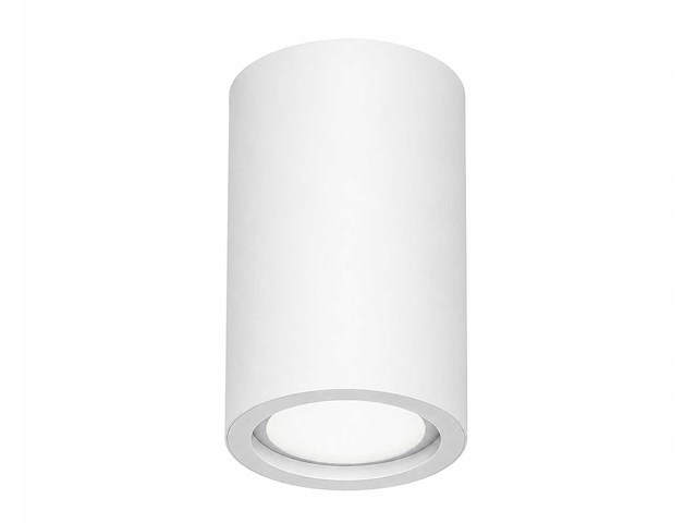 10 x led opbouw spot 5w – 4200k neutraal wit - wit – ip20 – sandra-5/xl - afbeelding 5 van  5