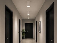 10 x led opbouw spot 5w – 4200k neutraal wit - wit – ip20 – sandra-5/xl - afbeelding 4 van  6