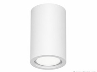 10 x led opbouw spot 5w – 4200k neutraal wit - wit – ip20 – sandra-5/xl - afbeelding 5 van  5