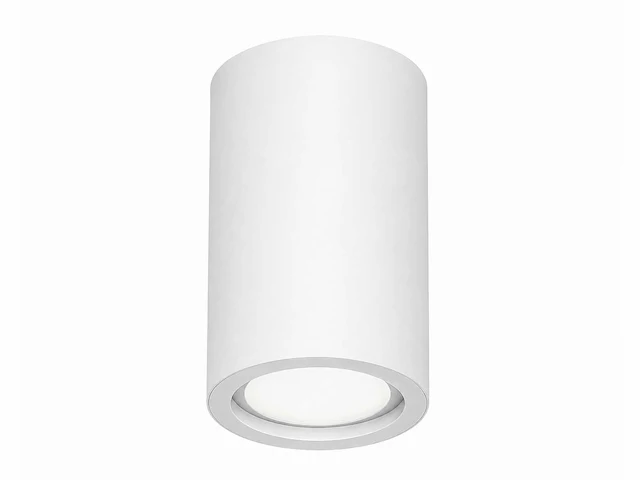 10 x led opbouw spot 5w – 4200k neutraal wit - wit – ip20 – sandra-5/xl - afbeelding 5 van  5