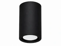 10 x led opbouw spot 5w – 4200k neutraal wit - zwart – ip20 – sandra-5/xl - afbeelding 4 van  6