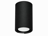 10 x led opbouw spot 5w – 4200k neutraal wit - zwart – ip20 – sandra-5/xl - afbeelding 4 van  6