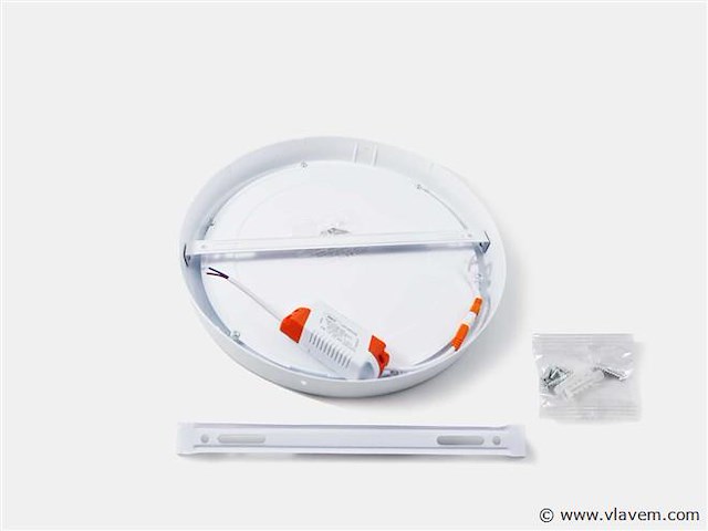 10 x led-paneel – opbouwmontage – 30w – 6500k – koud wit - afbeelding 2 van  4