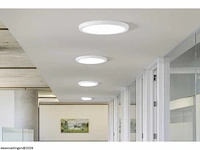 10 x led paneel – rond opbouw – 30w – 6500k koud wit – ip20 - afbeelding 2 van  5