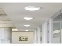 10 x led paneel – rond opbouw – 30w – 6500k koud wit – ip20 - afbeelding 1 van  4