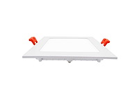 10 x led paneel – vierkant inbouw – 18w – 6500k koud wit – ip20 - afbeelding 2 van  2