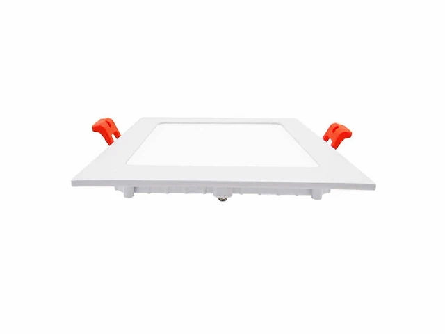 10 x led paneel – vierkant inbouw – 18w – 6500k koud wit – ip20 - afbeelding 2 van  4