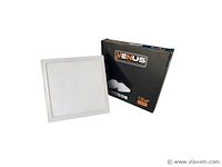 10 x led paneel – vierkant opbouw – 18w – 6500k koud wit – ip20 - afbeelding 2 van  4