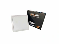 10 x led paneel – vierkant opbouw – 18w – 6500k koud wit – ip20 - afbeelding 2 van  4