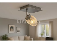 10 x led plafondspot 5w – 4000k neutraal wit – zilver – hl7161l - afbeelding 3 van  4