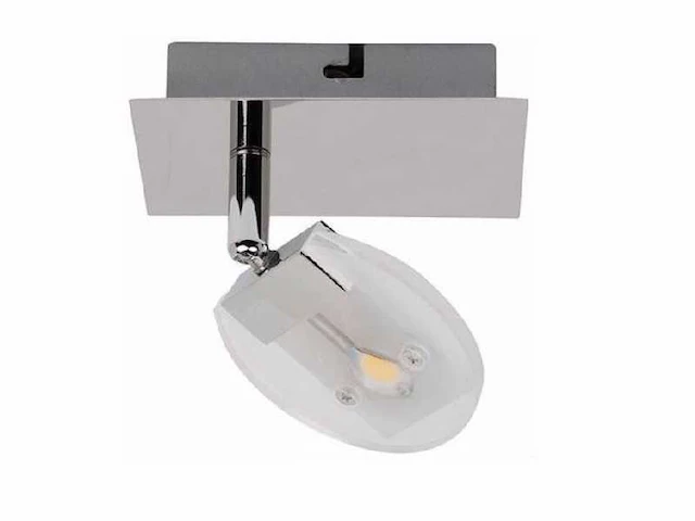 10 x led plafondspot 5w – 4000k neutraal wit – zilver – hl7161l - afbeelding 4 van  4