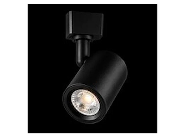 10 x led rail spot 5w – 4200k neutraal wit - zwart – ip20 – arizona-5 - afbeelding 1 van  6