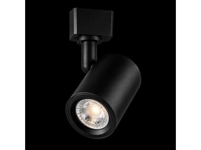 10 x led rail spot 5w – 4200k neutraal wit - zwart – ip20 – arizona-5 - afbeelding 1 van  5