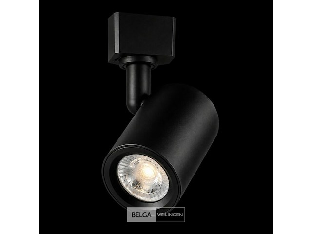 10 x led rail spot 5w – 4200k neutraal wit - zwart – ip20 – arizona-5 - afbeelding 2 van  6