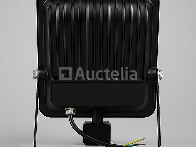 10 x led schijnwerper 100w met bewegingssensor – 4000k neutraal wit – ip65 – flag-100 - afbeelding 4 van  5