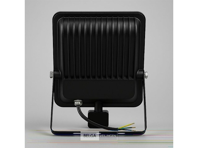 10 x led schijnwerper 100w – met sensor – 4000k naturaal wit – ip65 waterdicht - afbeelding 4 van  6