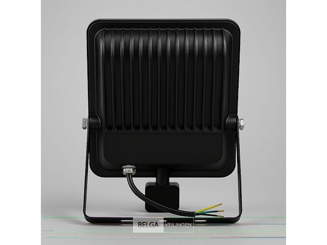 10 x led schijnwerper 100w – met sensor – 6500kkoud wit – ip65 waterdicht - afbeelding 4 van  6
