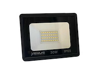 10 x led schijnwerper 30w – 6500k koud wit – ip65 – aslan-30 - afbeelding 1 van  4