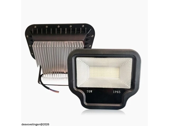 10 x led schijnwerper 50w – 6500k koud wit – ip65 – ward-50 - afbeelding 4 van  5