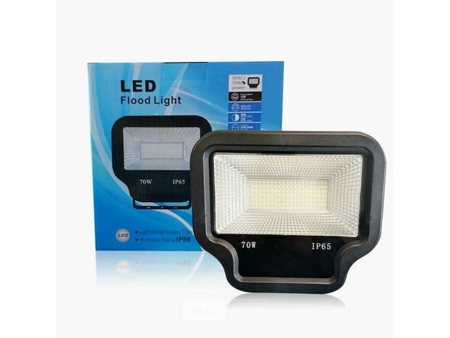 10 x led schijnwerper 50w – 6500k koud wit – ip65 – ward-50 - afbeelding 5 van  5