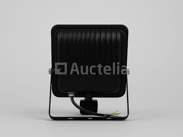 10 x led schijnwerper 50w met bewegingssensor – 6500k koud wit – ip65 – flag-50 - afbeelding 1 van  5