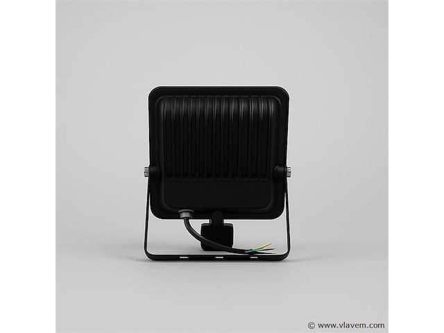 10 x led schijnwerper 50w met bewegingssensor – 6500k koud wit – ip65 – flag-50 - afbeelding 3 van  5
