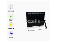 10 x led schijnwerper mini 30w – 6500k koud wit – ip65 – minions-30 - afbeelding 1 van  5