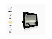 10 x led schijnwerper mini 30w – 6500k koud wit – ip65 – minions-30 - afbeelding 4 van  5