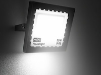 10 x led schijnwerper mini 30w – 6500k koud wit – ip65 – minions-30 - afbeelding 1 van  6