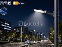 10 x led straatlamp 30w – 6400k koud wit - grijs – ip65 – florida-30 - afbeelding 4 van  5